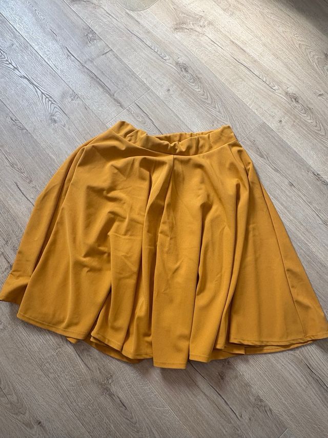 Falda Emma & Giovanni amarilla