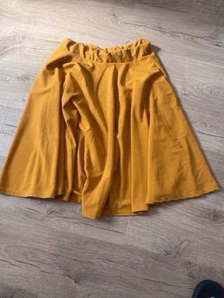 Falda Emma & Giovanni amarilla