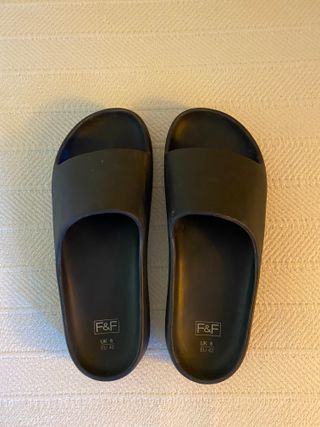 Chanclas F&F Negras Talla 42