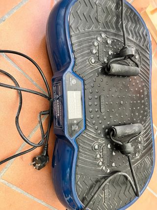 Máquina Vibratoria Fitness Azul