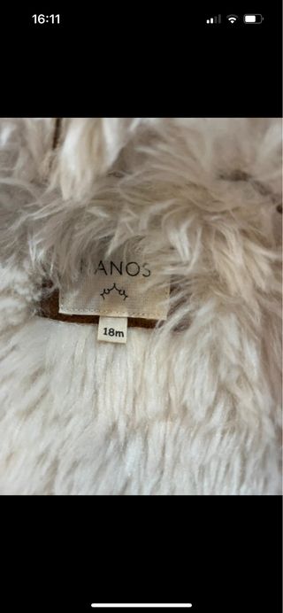 Pelliza Nanos Talla 18 meses