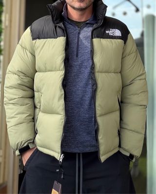 Plumas The North Face Verde y Negro