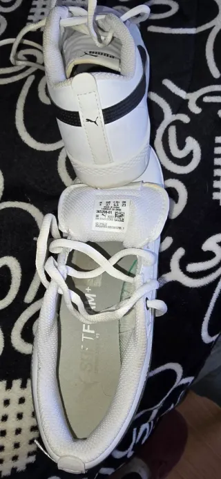 Zapatillas Puma Talla 37 Blancas y Negras