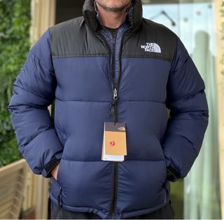 The North Face Chaqueta Plumas Azul y Negra