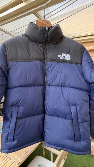 The North Face Chaqueta Plumas Azul y Negra
