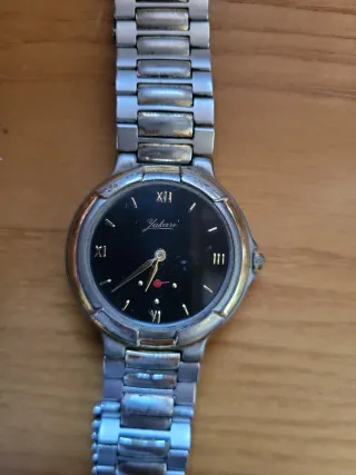 Reloj Yakare Plata y Negro