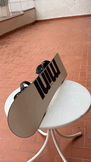Tabla Snowboard mini con Fijaciones