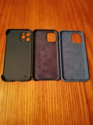 3 Cover Apple iPhone 11 Pro Blu