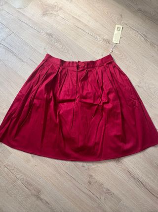 Falda Grace Karin Roja