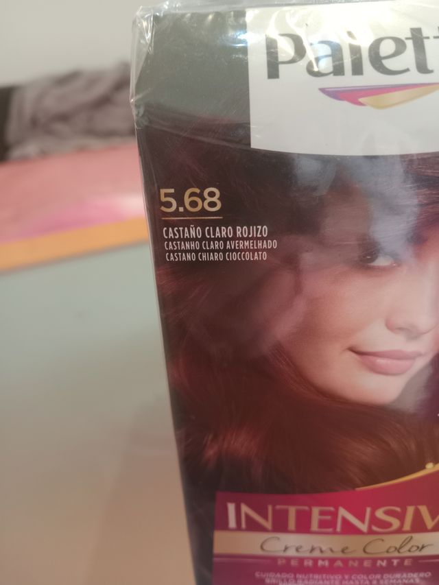 Palette Tinte Cabello 5.68 Castaño Claro Rojizo