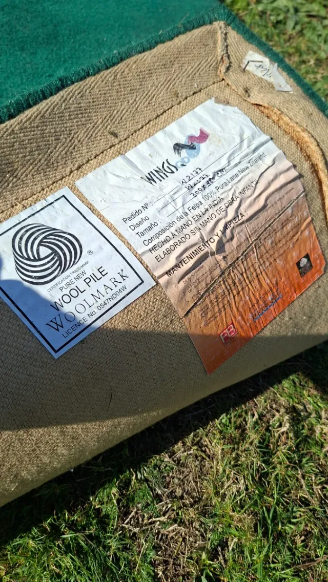 Alfombra Lana 360x302 cm