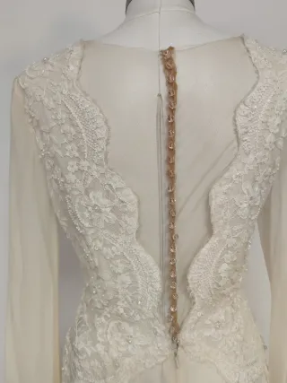 Vestido Novia Rosa Clará Couture Modelo Penumbra