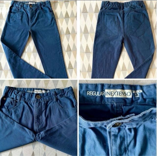 CAMISOLA DE RAPAZ+CAMISOLA PÓLO+CALÇAS T. 12 anos