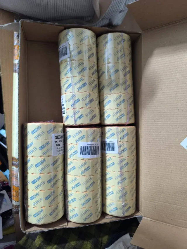 Etiquetas de marcaje FLOJIM
Caja con 5 paquetes
