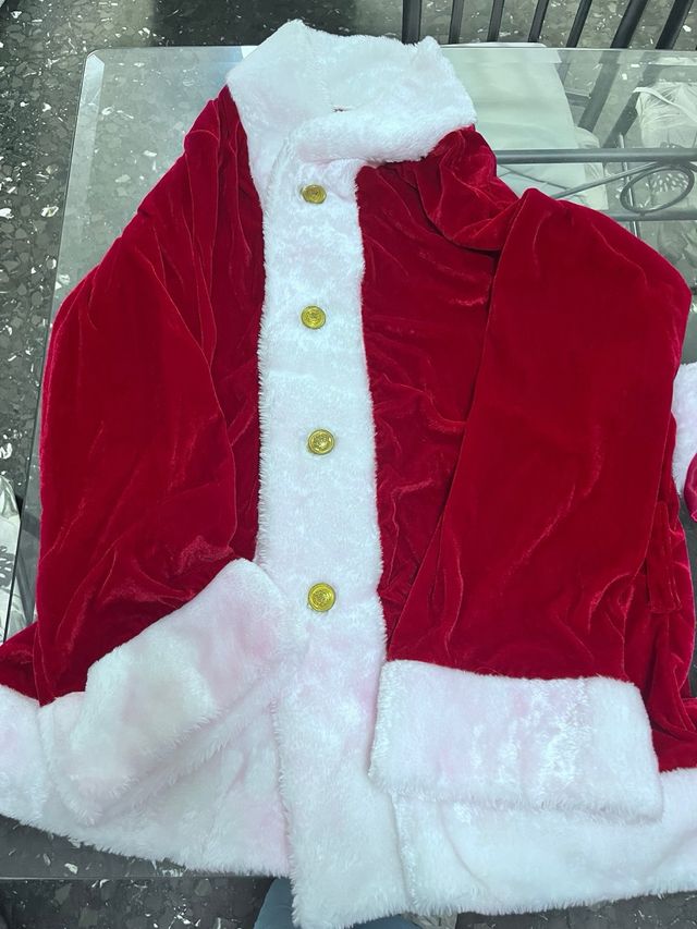 Disfraz Papá Noel Rosa Talla Única