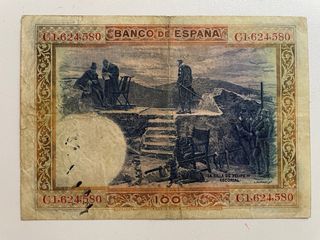 Bitllet de 100 pessetes – 1 de juliol de 1925