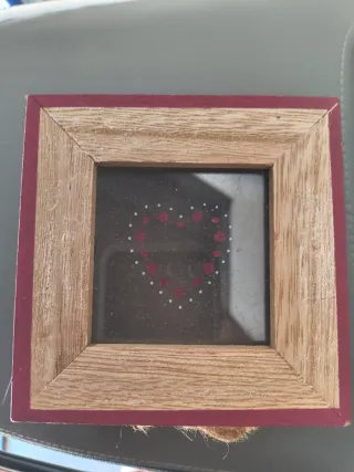 Scatolina legno tirolese con cuore