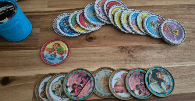 130 Chapas Colección Rappers Años 90