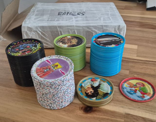 130 Chapas Colección Rappers Años 90