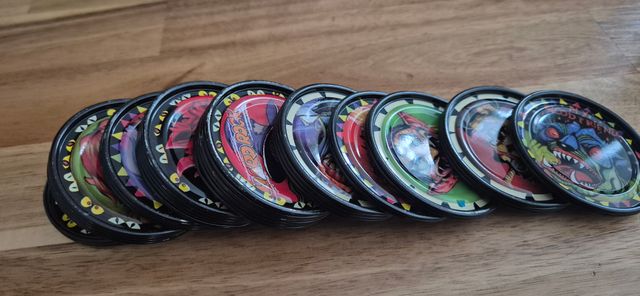 130 Chapas Colección Rappers Años 90