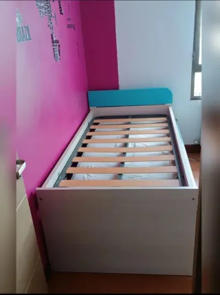 Cama nido juvenil con cajones