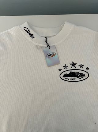 Sudadera Corteiz Blanca Talla S