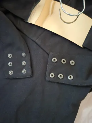Vestido largo negro elegante Talla S