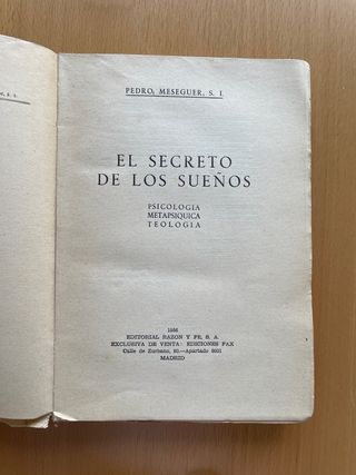 El secreto de los sueños