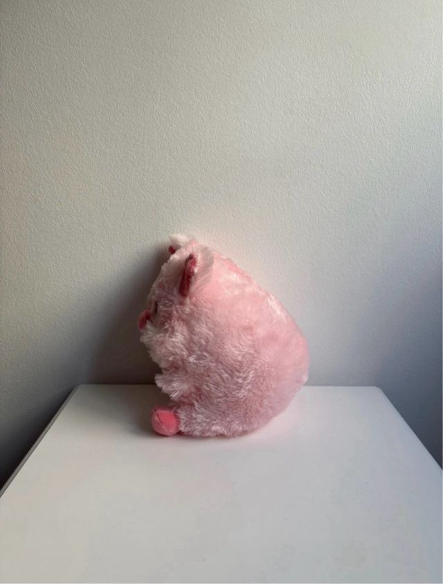 Peluche de cerdo rosa