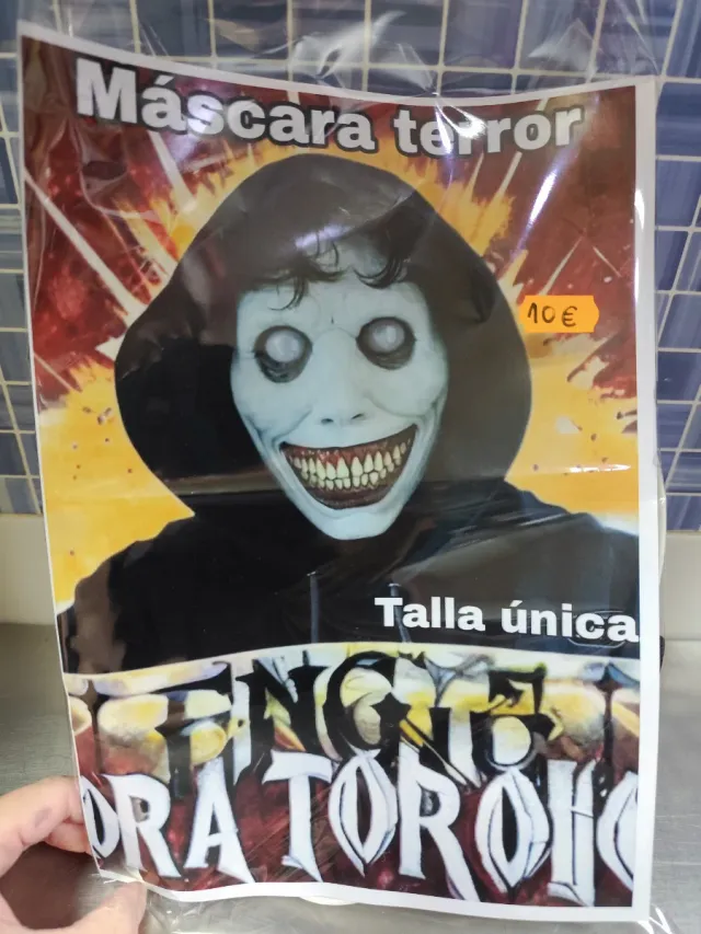 Máscara Halloween Cara Sonriente