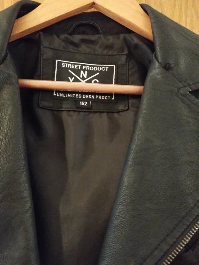 Chaqueta Biker Negra Talla M