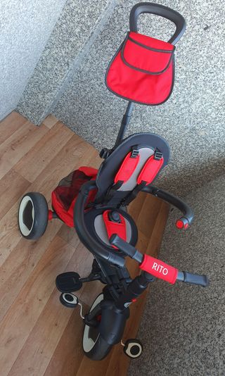 Triciclo Qplay Rojo