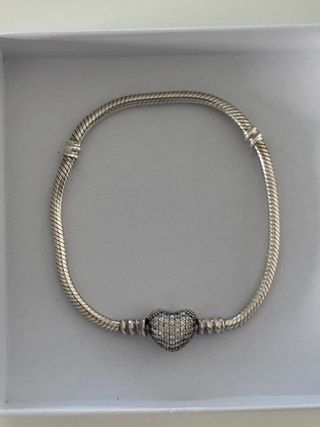 Pulsera Pandora Corazón con Circonitas