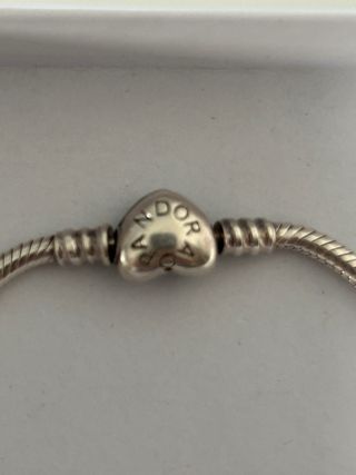 Pulsera Pandora Corazón con Circonitas