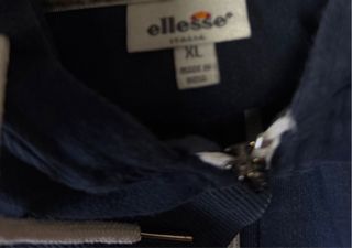 Chaqueta Sudadera Ellesse Azul Cremallera