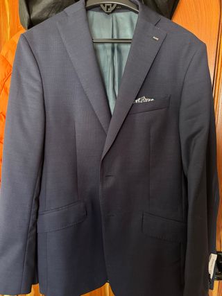 Blazer Zara Azul Marino