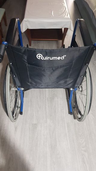 Silla de ruedas azul 17 kg