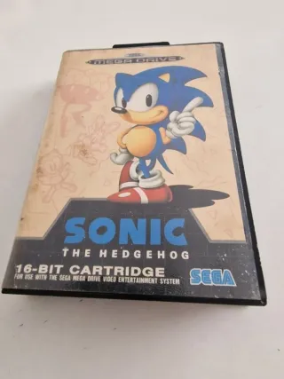 Videojuego Sega megadriver sonic