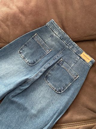 Pantalones vaqueros Naf Naf tiro alto talla 34