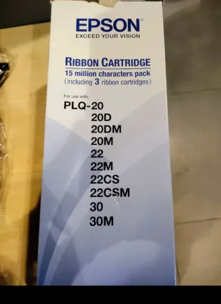 Cinta de tinta Epson para PLQ-20