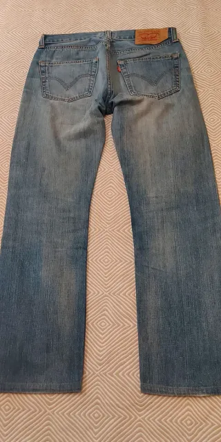 Pantalón Levis 501 W31 L32 Recto Botones
