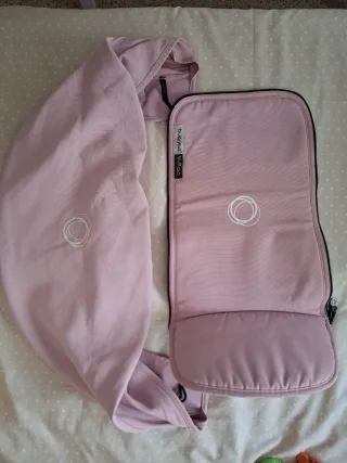 Capota y cubrepies Bugaboo Buffalo Rosa
