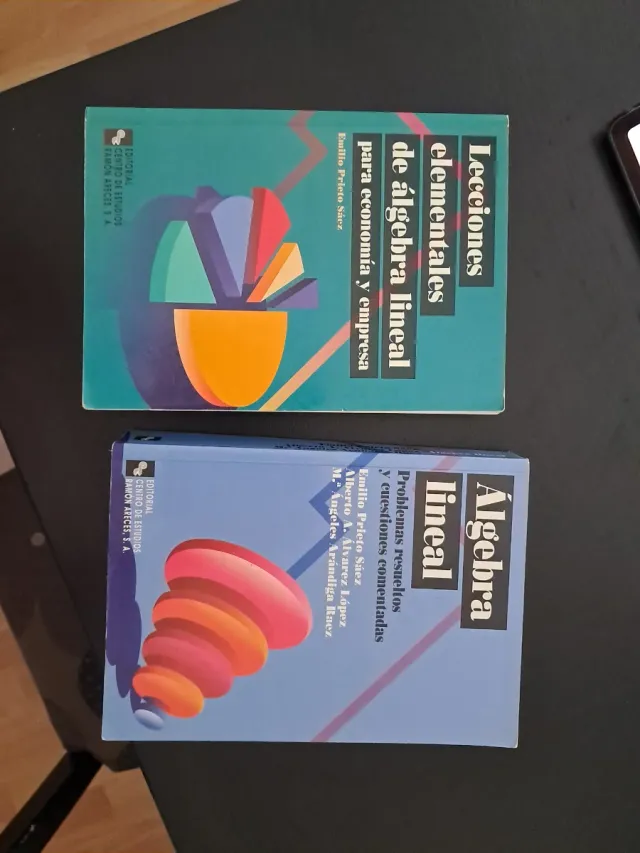 Álgebra lineal: Problemas resueltos y cuestione...