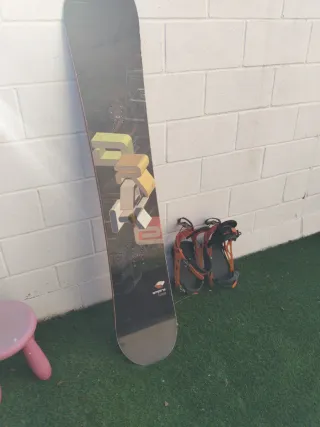 Tabla Snowboard + Fijaciones Hombre
