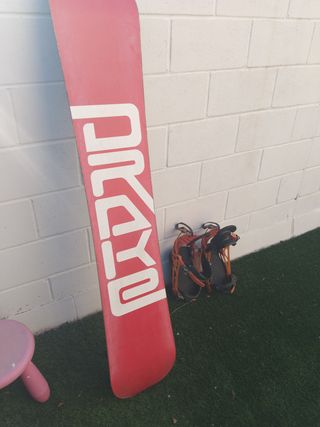 Tabla Snowboard + Fijaciones Hombre
