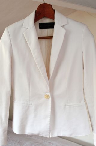 Chaqueta Zara Blanca