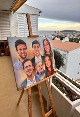 Retratos personalizados a partir de fotos.