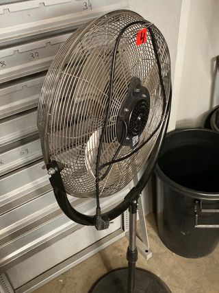 Ventilador de pie industrial