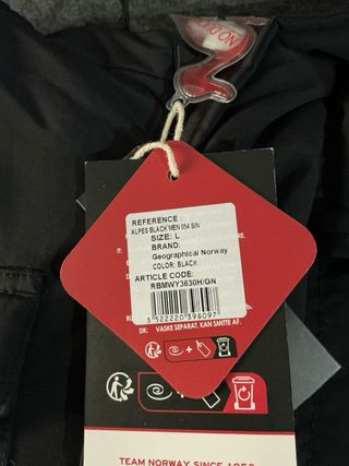 Parka Geographical Norway Alpes M,L, XL 