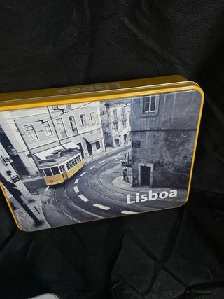 Lote 3 Cajas Metálicas Decorativas